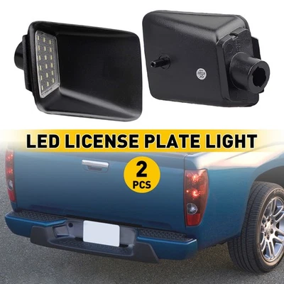 AUXITO White LED License Plate Lights Lamp Bulb For 2004-2012 Chevrolet Colorado - Image 1 of 4