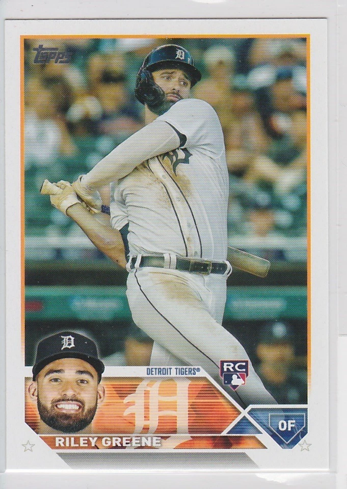 2023 TOPPS Brand RILEY GREENE Detroit Tigers Rookie Cards (Choose Your Card) RC - Image 1 of 1