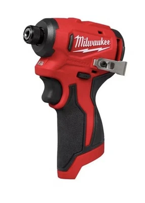 Milwaukee 3450-20 M12 12 Volt 1/4" Hex Subcompact Brushless Hex Impact Driver - Image 1 of 4