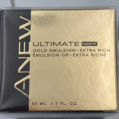 Emulsión Avon Anew Ultimate Night Gold Extra Rica Nueva En Caja Sellada Foto 1 de 4