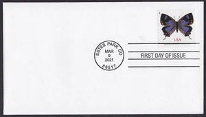 US 5568 Colorado Hairstreak Butterfly CDS FDC 2021 - Picture 1 of 1