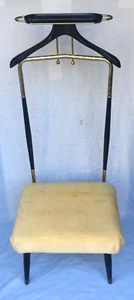 Vintage Pearl Wick Valet Butler Dressing Chair 1960s Atomic Mid Century Modern - Picture 1 of 4