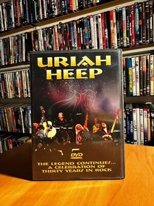 URIAH HEEP - THE LEGEND CONTINUES A CELEBRATION OF THIRTY YEARS DVD COME NUOVO - Picture 1 of 3