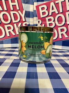 Cucumber Melon 3 Wick Candle Bath and Body Works Online Exclusive NEW