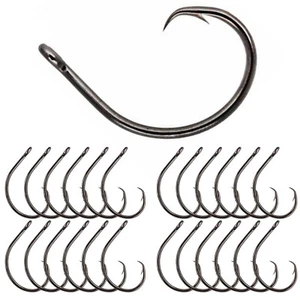 Reaction Tackle Circle Hooks - Ultra Sharp - In-Line (25-Pack) - Picture 1 of 7