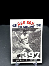2007 Topps  Ted Williams 1941 #TW22 Boston Red Sox