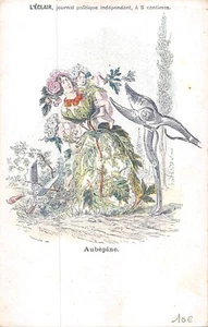 CPA Editée par le Journal L'Eclair, journal politique "Aubepine" - Imagen 1 de 2