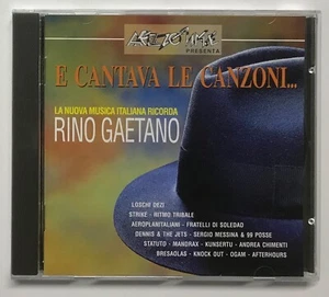 cd E cantava le canzoni Rino Gaetano - timbro a secco - molto raro Ritmo Tribale - Foto 1 di 3