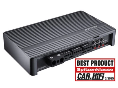 ETON MA6 Digitaler Class-D 6-Kanal Verstärker Endstufe mit Bass Fernbedienung - Bild 1 von 4