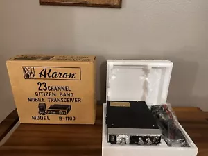 1977 ALARON MODEL B-1100 23 Channel Mobile Transceiver. NEW!! - Picture 1 of 9