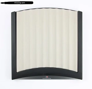 Gebrauchte Sheaffer Stiftablage / Tablett in schwarz grau für 9 Stifte - Bild 1 von 1
