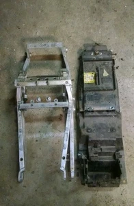 COMPLETE OEM SUBFRAME w/tray 93 94 95 ZX7R ZX7 ZX750 sub frame tail assy - Imagen 1 de 6