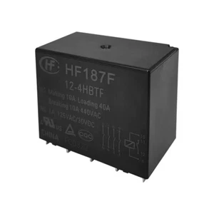 1PCE HF187F 12-4HBTF 12VDC 40A 440VAC Power Relay 12pins - Picture 1 of 2