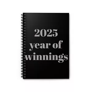 2025 Spiral Notebook - Ruled Line, Journal, Diary, Writing Pad, Notepad, Planner - Picture 1 of 5