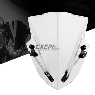 For Yamaha MT125 FZ FZ1 FZ6 FZ8 FZ8N XJ6 MT01 MT03 MT07 Motorcycle Windshield - Image 1 of 4