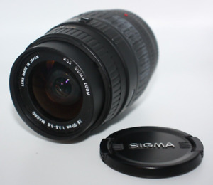 Sigma Zoom Objektiv 28–90 mm D 1:3,5–5,6 Makro 55 Made in Japan mit Kappen