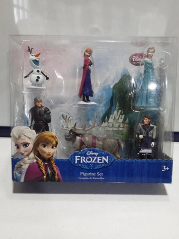 New Disney Frozen 6 Figurines Collection Play Set - cake toppers Cover