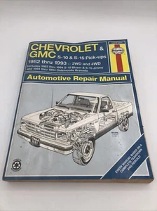 Chevy GMC S10 S15 Pick-Ups Blazer & Jimmy 1982-1993 Haynes Repair Manual 24070 - Picture 1 of 11