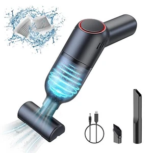 Handheld Vacuum Cleaner Cordless Mini Rechargeable Hand Vacuum with Strong Su... - Picture 1 of 6