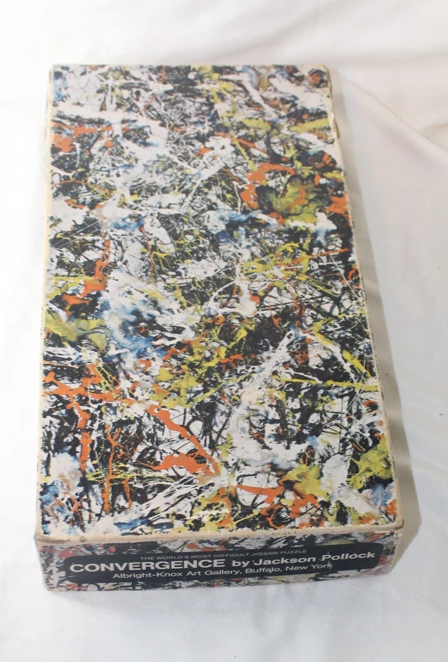 Jigsaw Puzzle Convergence Jackson Pollock World's Most Difficult Puzzle 500+pc - Image 1 of 4