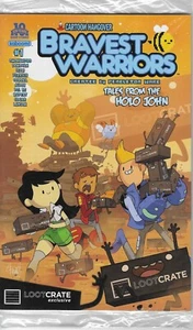 2015 Cartoon Hangover BRAVEST WARRIORS Comic Book LootCrate Exclusive #1 Sealed - Picture 1 of 2