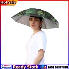 5pcs Outdoor Portable Anti-Rain Anti-Sun Head Umbrella Hat (Camouflage) Hot