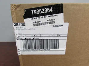 NEW 3M 2364 MASKING TAPE CASE OF 24 ROLLS - Picture 1 of 5