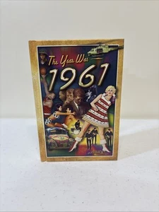 Flickback Year Of 1961 Mini Book Anniversary Birthday Gift - Picture 1 of 5