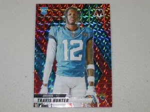 2025 Panini Mosaic Variation Red Mosaic Prizm #279 Travis Hunter Rookie RC - Picture 1 of 2