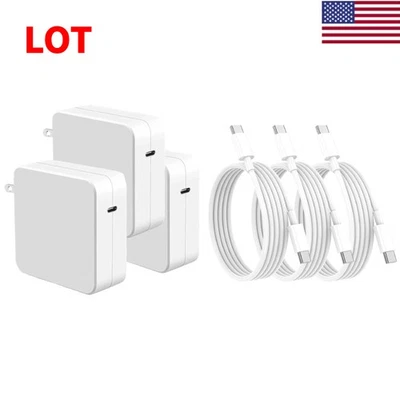 Lot of 96W Mac Book Pro Charger USB-C Laptop Charger MacBook Pro/Air Power Cord - Image 1 of 4