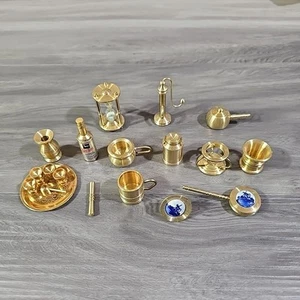 Collection Lot Vintage Brass Miniatures, Made In Holland, Unique Items, Cute! - Picture 1 of 12
