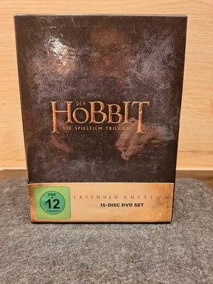 Der Hobbit - Trilogie - Extended Edition - 3 Boxen (15 DVD`s) - Bild 1 von 4