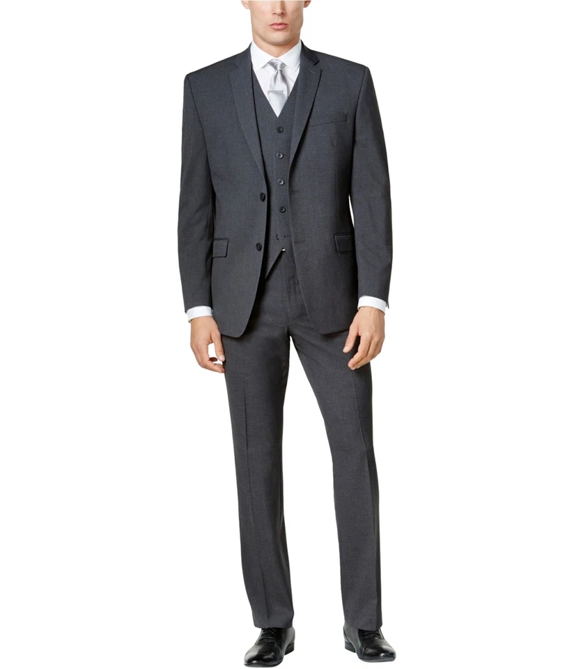 Chaqueta Blazer Marc New York Para Hombre 2 Piezas Dos Botones, Gris, 38 Corto Foto 1 de 1