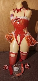Avidlove Christmas Lingerie Set for Women Sexy Santa Costume (M5)