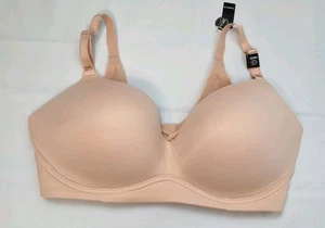 Torrid X Front Wire Free Push Up Back Smoothing Bra Rose Dust Size-42DDD/New - Picture 1 of 11