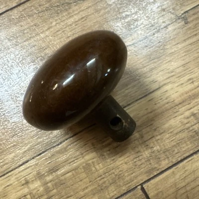 Antique Door Knob, Brown - Image 1 of 4