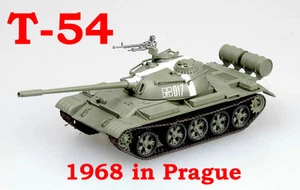 Easy Model 1/72 Russian Army T-54 USSR 1968 in Prague Tank Model #35021 - Picture 1 of 6