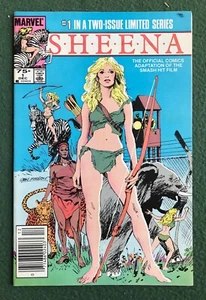 Sheena #1 & 2 Complete Film Adaption Marvel Comics Bronze Age TONYA ROBERTS vfnm - Picture 1 of 6