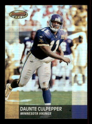 2001 Bowman's Best #79 Daunte Culpepper (High Grade) Vikings - Image 1 of 2