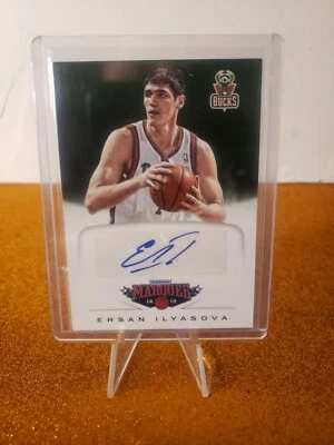 2012-13 Panini Marquee Signatures Ersan Ilyasova #6 automático Foto 1 de 2