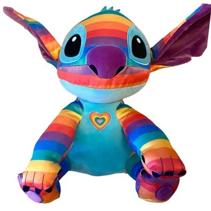 Peluche Disney Stitch Lilo & Stitch Rainbow 12,5 pulgadas Pride Collection - Imagen 1 de 9