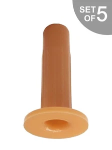 Plastic Insert for Chair & Furniture Caster Socket Stem - Set of 5 - Picture 1 of 2