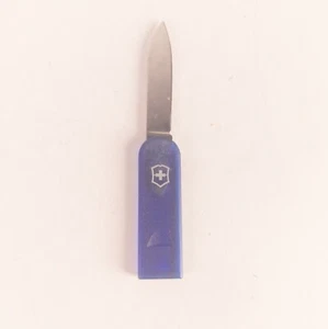 Swiss Army Knife Victorinox Swiss Card Replacement Knife Blue Transparent - Picture 1 of 2
