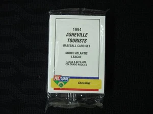 1994 ASHEVILLE TOURISTS FLEER PROCARDS MiLB TEAM SET VALASQUEZ COLORADO ROCKIES - Picture 1 of 4