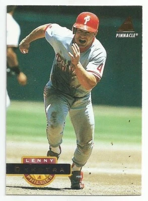 LEN LENNY DYKSTRA 1994 PINNACLE CARD NM-MT CONDITION - Image 1 of 2