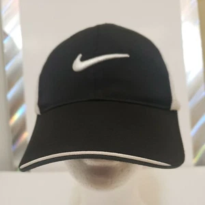NIKE golf flex fit M/L mesh hat back and white casual preppy sport - Picture 1 of 6