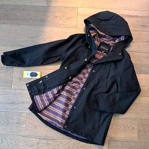 Pendleton Ladies’ Rain Jacket Black 💗 Water Resistant S SMALL *NEW! NWT Ships ⚡ - Picture 1 of 13