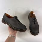 Dr Martens Oxford lace up shoes women’s size 10 grey leather made in England vtg