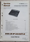 Marantz Service Manual Mixer/Recorder Pmd740