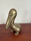 Pelican Vintage Solid Brass Figurine Decorative
